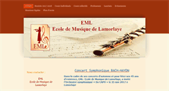 Desktop Screenshot of eml-musique.com